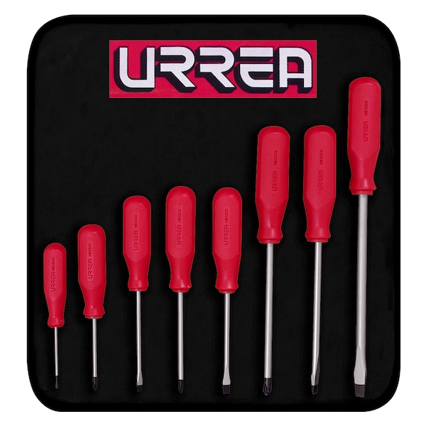 Screwdr Set, 8Pc R Series Comb